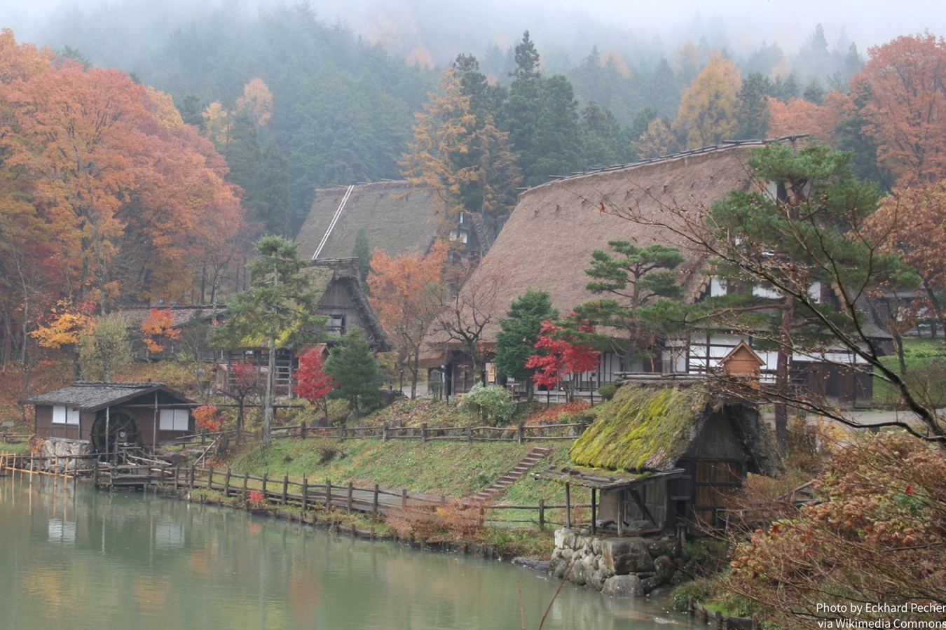 TK-1 Экскурсия в Такаяма. Осень