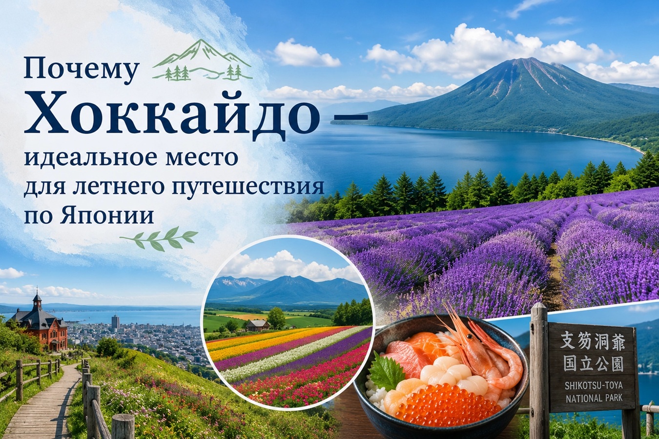 Хоккайдо — идеально для летнего путешествия