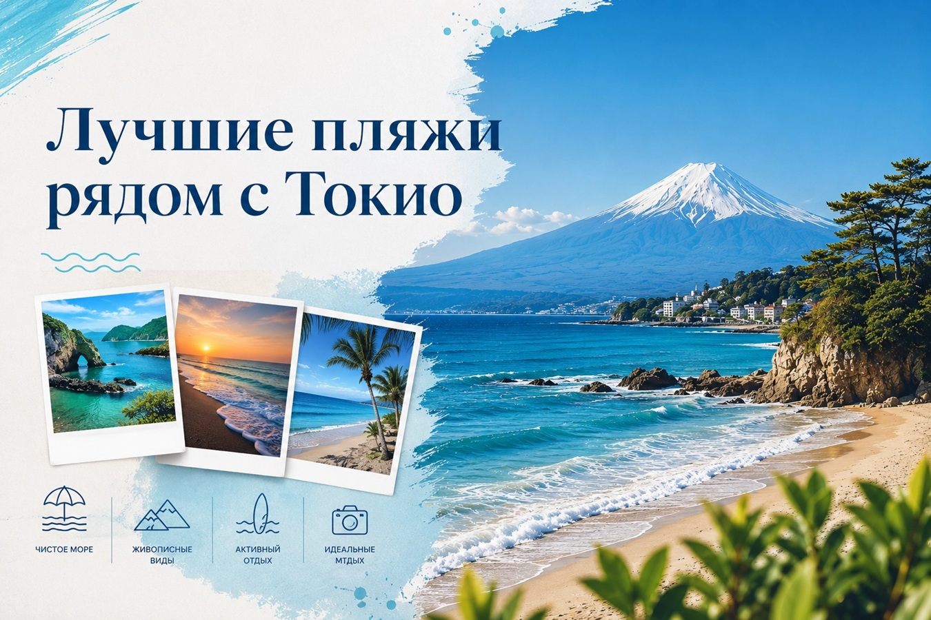 ТОП 10 Пляжей в окрестностях Токио